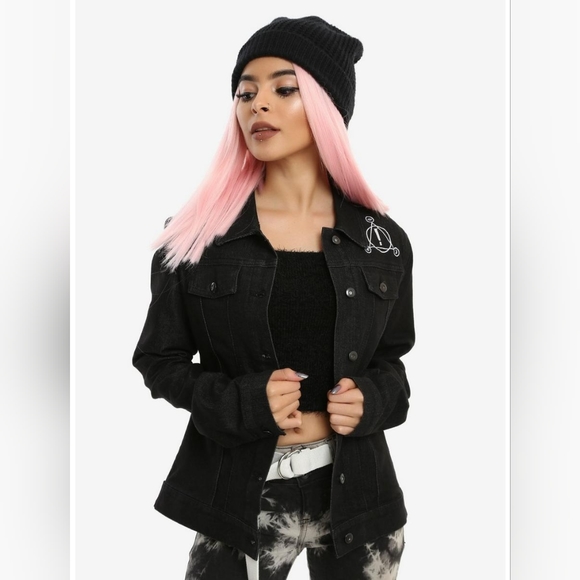 Hot Topic Panic at the Disco Denim Jacket Button Front & Cuffs & Waist Size 2XL - Picture 2 of 16